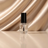 Flacon vide en verre avec pinceau pour cosmétiques, idéal pour l'huile et les soins, vente en gros, 5ml 10ml 15ml
