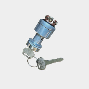 Suzuki Ignition Switch TS115 84510-87010 <b>Rotary</b> Metal Screw Terminal Street Motorcycle Replacement Part - Product Image 2