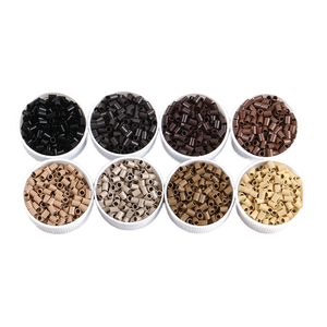 Extensiones de Cabello con Micro Anillos Forrados de Silicona Obexa de Alta Calidad Profesional, Seguras, Duraderas, Fáciles de Usar, Color Personalizado, Comerciales - Product Image 1