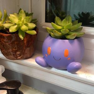 ตุ๊กตาอนิเมะ pokemoned โมเดลตัวละครน่ารักๆสีม่วงของตกแต่งโต๊ะห้องนอนของเล่นน่ารักของขวัญคริสต์มาส - Product Image 2