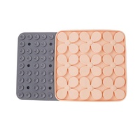 Tapis d'alimentation antidérapant, imperméable, en silicone de qualité alimentaire, durable et facile à nettoyer pour chiens et chats, tapis pour gamelle