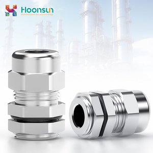 Marine lớp 316L thép không gỉ Cáp tuyến | ATEX/iecex nổ bằng chứng | IP68/<span class=keywords><strong>ip69k</strong></span> NPT chủ đề> 90dB EMI/RFI che chắn | - Product Image 5