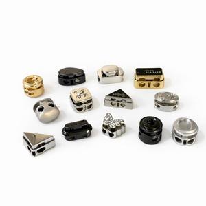 金属亜鉛合金製ドローストリングコードロック、衣料品金具アクセサリー用スプリングストッパー、コードストッパー - Product Image 4