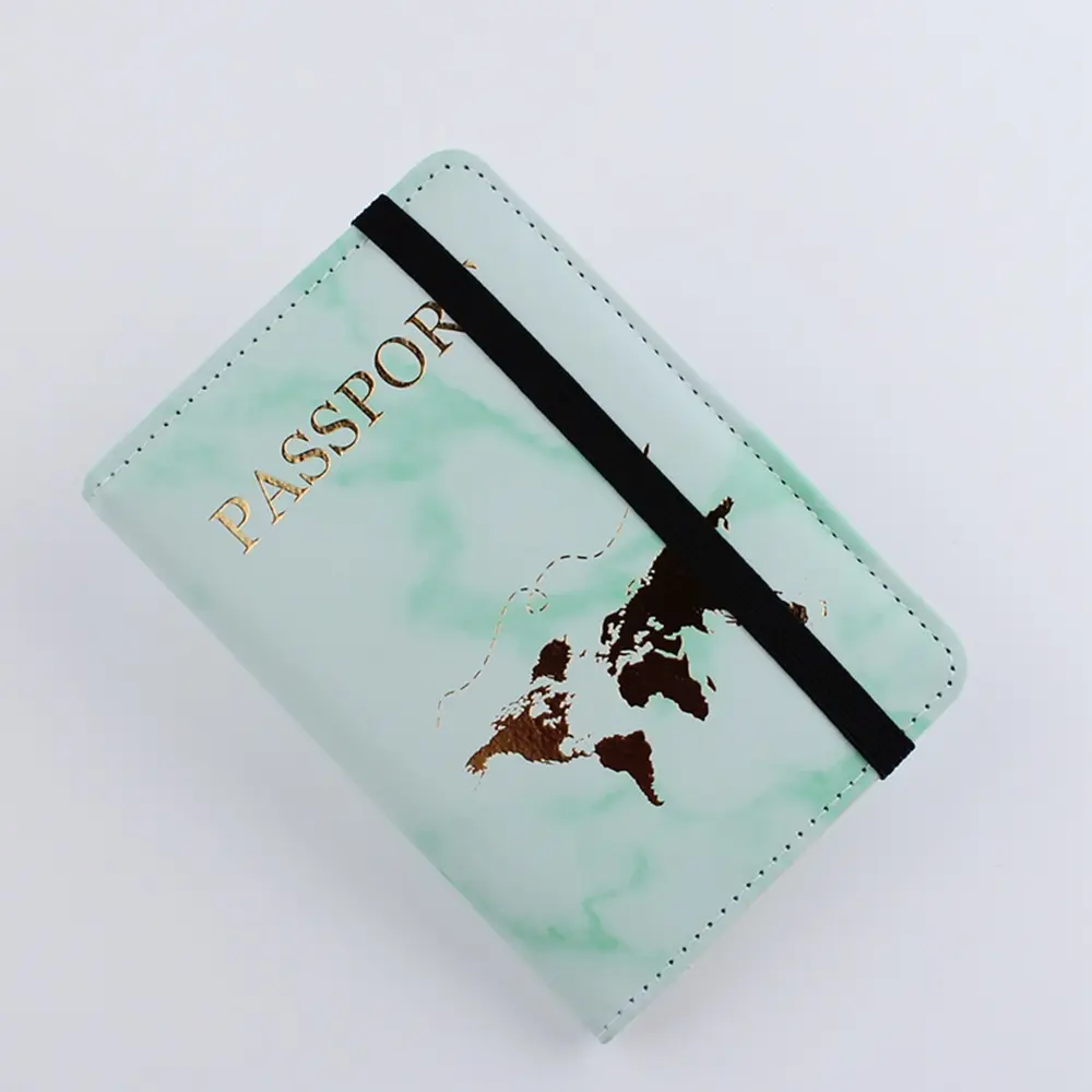 महिला पुरुषों के लिए पासपोर्ट धारक कवर वॉलेट पीयू चमड़ा कार्ड धारक पासपोर्ट केस पारिवारिक अवकाश के लिए यात्रा अनिवार्य