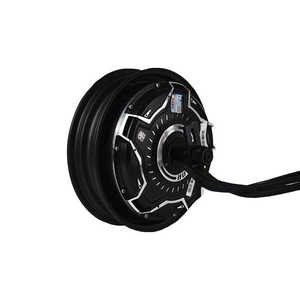 Moteur à disque sans balais amélioré QSMOTOR 10" 3000WP 50H, efficacité IE4, étanchéité IP55, 72V 250A 100Nm QSMOTOR 10" 3000WP 50H QSm - Product Image 4