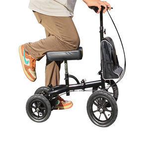 Scooter à quatre <span class=keywords><strong>roues</strong></span> <span class=keywords><strong>tout</strong></span>-<span class=keywords><strong>terrain</strong></span> pour personnes handicapées, marcheur à genoux pour personnes âgées, aide à la marche, rééducation pour adultes, fournitures de thérapie - Product Image 1