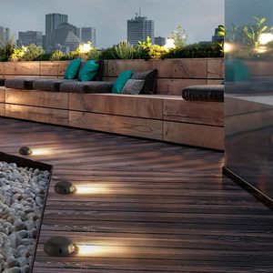 Lampe de jardin LED pour allée, projecteur <span class=keywords><strong>au</strong></span> <span class=keywords><strong>sol</strong></span>, simple et élégant, pour escaliers, <span class=keywords><strong>terrasse</strong></span>, allée, <span class=keywords><strong>sol</strong></span>, balcon, éclairage décoratif - Product Image 4