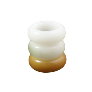 Bodhi Root Running <b>Ring</b> White <b>Jade</b> Yellow Tan Skin Green Round Wood Beads For Bracelet Making Cultural Artistic Accessories - Product Image 3