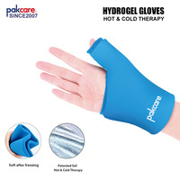 Gants en hydrogel pour thérapie chaude et froide avec doigts exposés pour soulager l'arthrite, le syndrome du canal carpien, la tendinite, la douleur et l'enflure des mains