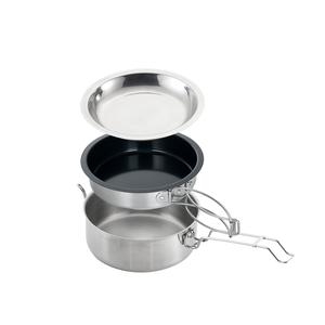 Juego de Utensilios de Cocina Ultraligeros para Acampar, <span class=keywords><strong>Accesorios</strong></span> de <span class=keywords><strong>Campamento</strong></span>, Juego de Ollas y Sartenes - Product Image 2