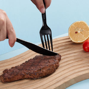 Juego de cubiertos desechables con logotipo personalizado para restaurante, cuchillo para llevar, tenedor, cuchara, cubiertos de plástico con servilleta - Product Image 2