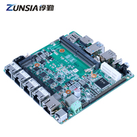 Carte mère Nano ITX 4 ports LAN Intel 12e génération N150 N305 1*DDR5 2*Com 4*USB DC 9~36V X86 SBC industriel Pare-feu Pfsense