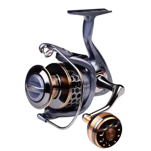 Fishing Reels Reel Series 6+1 Fishing Trolling Reel Aluminum Alloy Bait  Casting Reel Max Drag 30kg Fishing Tackle Spinning Reel Handle (Color :  Silver), Spinning Reels -  Canada