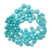 الطبيعي الفيروز الأزرق فضفاض الخرز لصنع المجوهرات خرز حجر كريم
