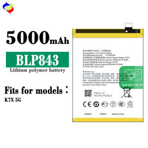 OPPO K7X 5G Batería original de repuesto Oppo BLP843 5000mAh Batería móvil Embalaje Fábrica OEM - Product Image 2