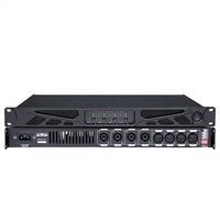 Amplificateur de puissance professionnel numérique 2 canaux classe D FUNINC FN-822D 600W 8 Ohm en métal pour DJ, audio, télécommande, portable