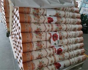 Nappe en plastique imperméable <span class=keywords><strong>toile</strong></span> <span class=keywords><strong>cirée</strong></span> de <span class=keywords><strong>table</strong></span> en vinyle vente en gros - Product Image 5