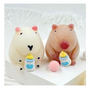 Lot de jouets sensoriels Capibara en vrac en gros comprenant des jouets Mini Kawaii Squishy et Anti-Stress Squeeze pour adultes - Product Image 1