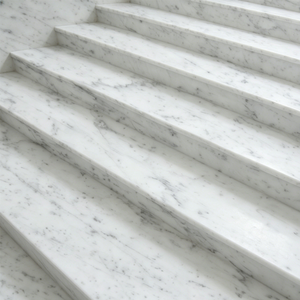 Premium Modern Polished Carrara White <b>Marble</b> Big Slab Waterproof for Floor Vanity Staircase Bathroom Hall Indoor Background Wall - Product Image 4