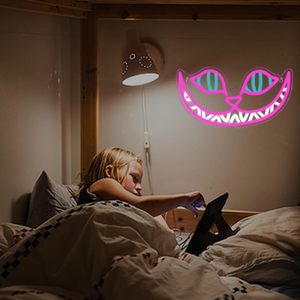 Enseignes <span class=keywords><strong>au</strong></span> néon LED <span class=keywords><strong>Chat</strong></span> de Cheshire, <span class=keywords><strong>chat</strong></span> souriant à intensité variable, décoration murale pour hôtel, chambre à coucher, design lumineux <span class=keywords><strong>au</strong></span> néon <span class=keywords><strong>Alice</strong></span> <span class=keywords><strong>au</strong></span> <span class=keywords><strong>pays</strong></span> <span class=keywords><strong>des</strong></span> <span class=keywords><strong>merveilles</strong></span> - Product Image 6