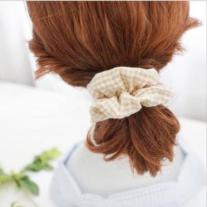 Art Streep Rooster Haar Scrunchies Stijl Doek Nieuwe Voor Meisjes Haar Decoratie Nieuwste Ontwerp Custom Size Katoen Eco-vriendelijke - Product Image 3