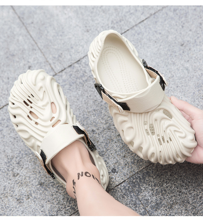 Men Casual Non-slip Slides EVA Clog Slippers Beach Slipper Soft Sole Summer Mens Garden Clogs Slippers