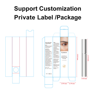 ICONSIGN 100% extrait de plante végétalienne Boost sourcils Sourcil liquide De Augenbraue sérum organique améliorant les sourcils - Product Image 6
