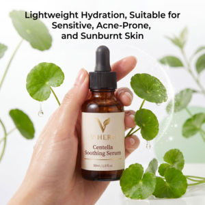 Suero Calmante de Centella de Marca Privada OEM, Extracto de Alta Calidad, Calma Instantáneamente el Enrojecimiento, Repara la Barrera Cutánea para Piel Sensible, Spa - Product Image 5