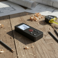 Télémètre laser numérique professionnel SMMT de haute précision 40-100m avec ligne croisée pour la construction et le bricolage ±2.0mm