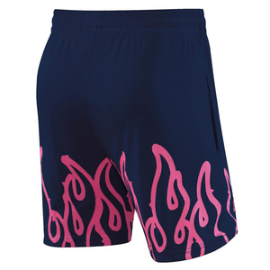 Short de basket-ball personnalisé à cordon de 5 pouces Short de poche double couche pour homme BSCI Stylist Short de basket-ball d'été réversible - Product Image 4