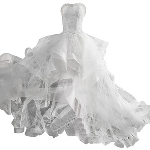 <span class=keywords><strong>Abiti</strong></span> da Sposa Personalizzati Luccicanti con Applicazioni, Vestiti da Cerimonia Formali, Vestido De Noiva, Robe Mariage - Product Image 6