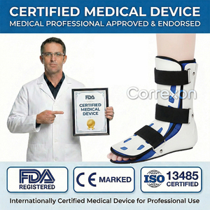 Férula Ajustable Certificada para Soporte de Fracturas de Tobillo y Pie, Estabilizador Transpirable para Uso Clínico y Farmacéutico - Product Image 4
