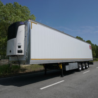 3 Ejes Carrier Refrigerador 48 Pies 53 Pies Reefer Refrigerado Semi Remolque