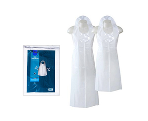 Delantales <span class=keywords><strong>de</strong></span> Plástico Desechables sin Mangas para Adultos, Color Azul, para Peluquería - Product Image 5