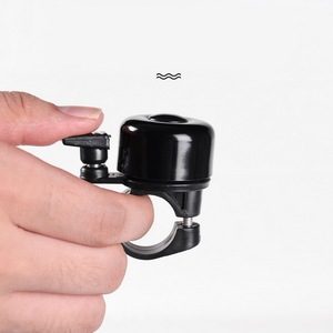 Sonnette de vélo rétro électroplaquée, sonnette de vélo de montagne vintage à double tonalité <span class=keywords><strong>sonore</strong></span> claire, accessoire de cyclisme - Product Image 6