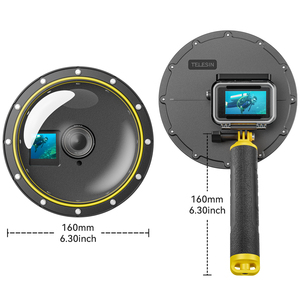 Dôme étanche Telesin pour caméra DJI Action, plongée sous-marine à 45 m, photographie sous-marine pour caméras DJI Osmo Action 5 4 3 - Product Image 6