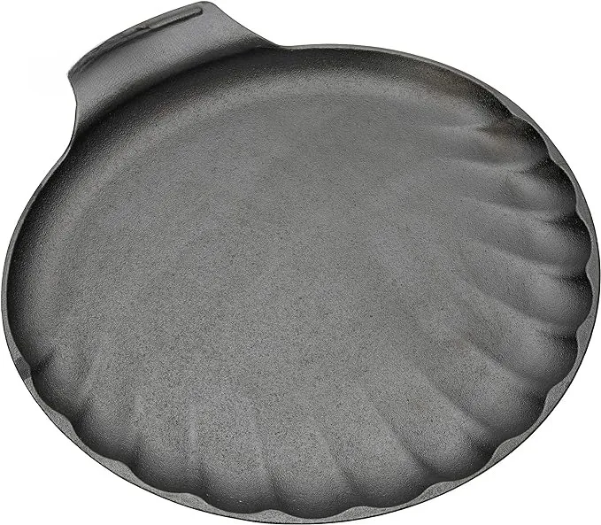 New style Gas And Induction Metal Material Grill Pans Cast Iron pan BBQ Griddle Plate seafood Grill pan