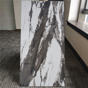 Carreaux <span class=keywords><strong>de</strong></span> sol en porcelaine <span class=keywords><strong>de</strong></span> marbre noir <span class=keywords><strong>de</strong></span> coupe <span class=keywords><strong>de</strong></span> sel domestique carreaux <span class=keywords><strong>de</strong></span> céramique matériaux <span class=keywords><strong>de</strong></span> finition avec veines blanches - Product Image 1