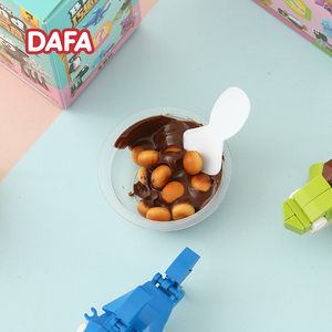 Caja ciega de la <span class=keywords><strong>serie</strong></span> Animal, juguetes de bloques de construcción con bonito compuesto, taza de bola de galleta de Chocolate para niños - Product Image 4