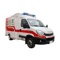 Ambulancia Médica de Emergencia 4x4, Ambulancia de Primeros Auxilios, Ambulancia de Cuidados Críticos, Ambulancia Hospitalaria