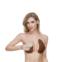 Soutien-gorge push-up personnalisé confortable pour femmes technique de perles adhésif collant couvre-mamelon lifting des seins couverture patchs intimes