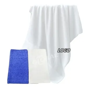 RTS Fast Delivery 70*140 Cm Solid Color 21s Classical Plain 100% Cotton Bath Towel Bath Towel Hotel Towels For Beach Gym Spa