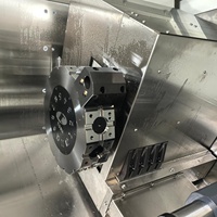 Tour CNC à banc incliné horizontal ZD TCK50Y-500, robuste, avec mandrin de 10 pouces, BMT45-12, 3 axes, tourelle motorisée automatique à axe Y, commande GSK