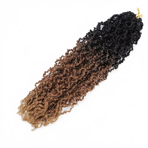 Tresses à crocheter à double trame de haute qualité, aspect naturel, longues et bouclées, effet volumineux - Product Image 4
