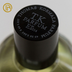 Capuchon de parfum personnalisé en alliage de <span class=keywords><strong>zinc</strong></span> pour occasions spéciales, capuchon de parfum Zamac de qualité supérieure, couvercle de bouteille en métal personnalisé - Product Image 1
