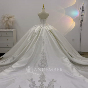 Lsjj142 Vintage Bridal Ball Gown Off Shoulder Wedding Dresses Sweep Train <b>Bride</b> Gowns Made Jancember - Product Image 3