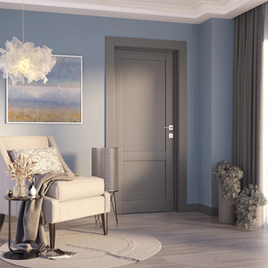<span class=keywords><strong>Porte</strong></span> intérieure pré-montée en bois fini, moderne, avec <span class=keywords><strong>isolation</strong></span> <span class=keywords><strong>phonique</strong></span>, pour appartement, hôtel et villa - Product Image 2