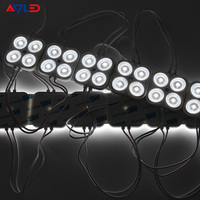 Module LED étanche IP67 haute puissance 3W 12V SMD2835 4 LED avec garantie de 7 ans pour boîte d'affichage publicitaire