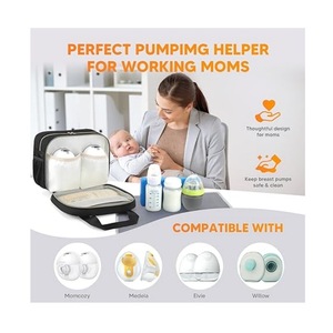 Bolsa de Transporte Portátil OEM para Extractor de Leche Materna, Bolsa para Biberones, Bolsa Refrigerante para Leche Materna con Paquete de Hielo, Bolsa de Viaje para Mamá - Product Image 2