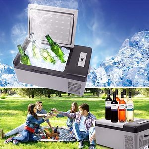 Usine directement Portable voiture réfrigérateur <span class=keywords><strong>camping</strong></span> pour la randonnée en plein air et les voyages Mini boîte refroidisseur réfrigérateur 12v 24v - Product Image 5